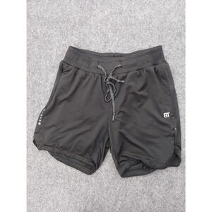 Born Tough Shorts Mens Small Black Airpro Lined Athletic Drawstring Gym Workout